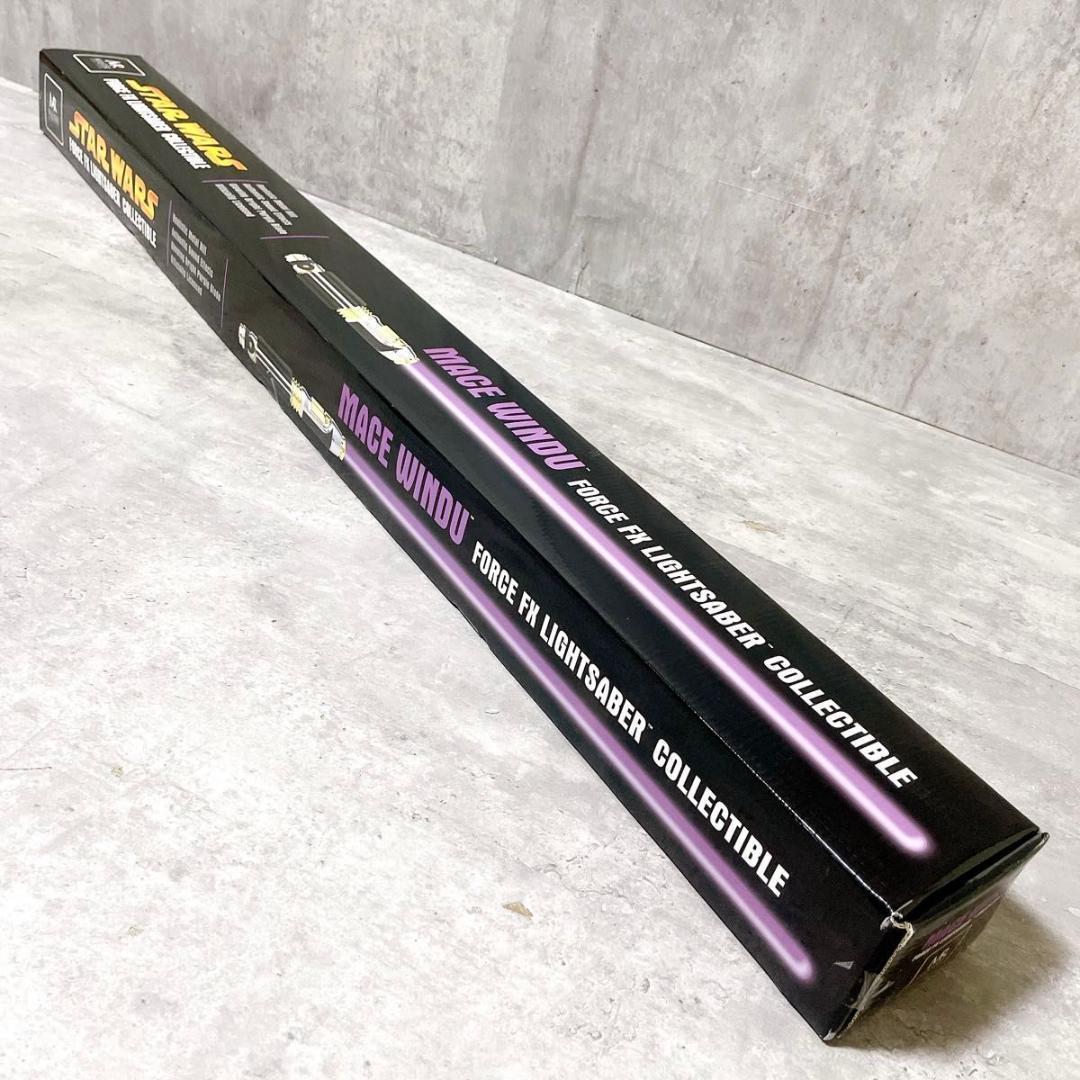 未開封 マスターレプリカ スターウォーズ メイス・ウィンドゥ FXライトセーバー