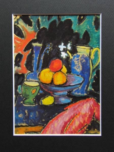 ヤウレンスキー、「Stilleben mit Kanne」、希少画集より