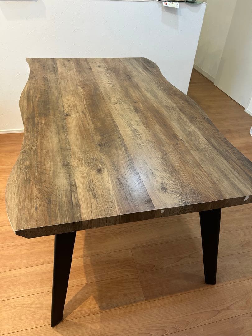 【まゆ】マナベインテリアハーツ　ダイニングテーブル　レスター150cm