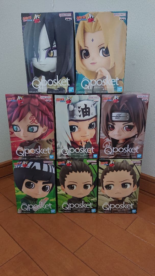 Qposket NARUTOフィギュア 8体セット