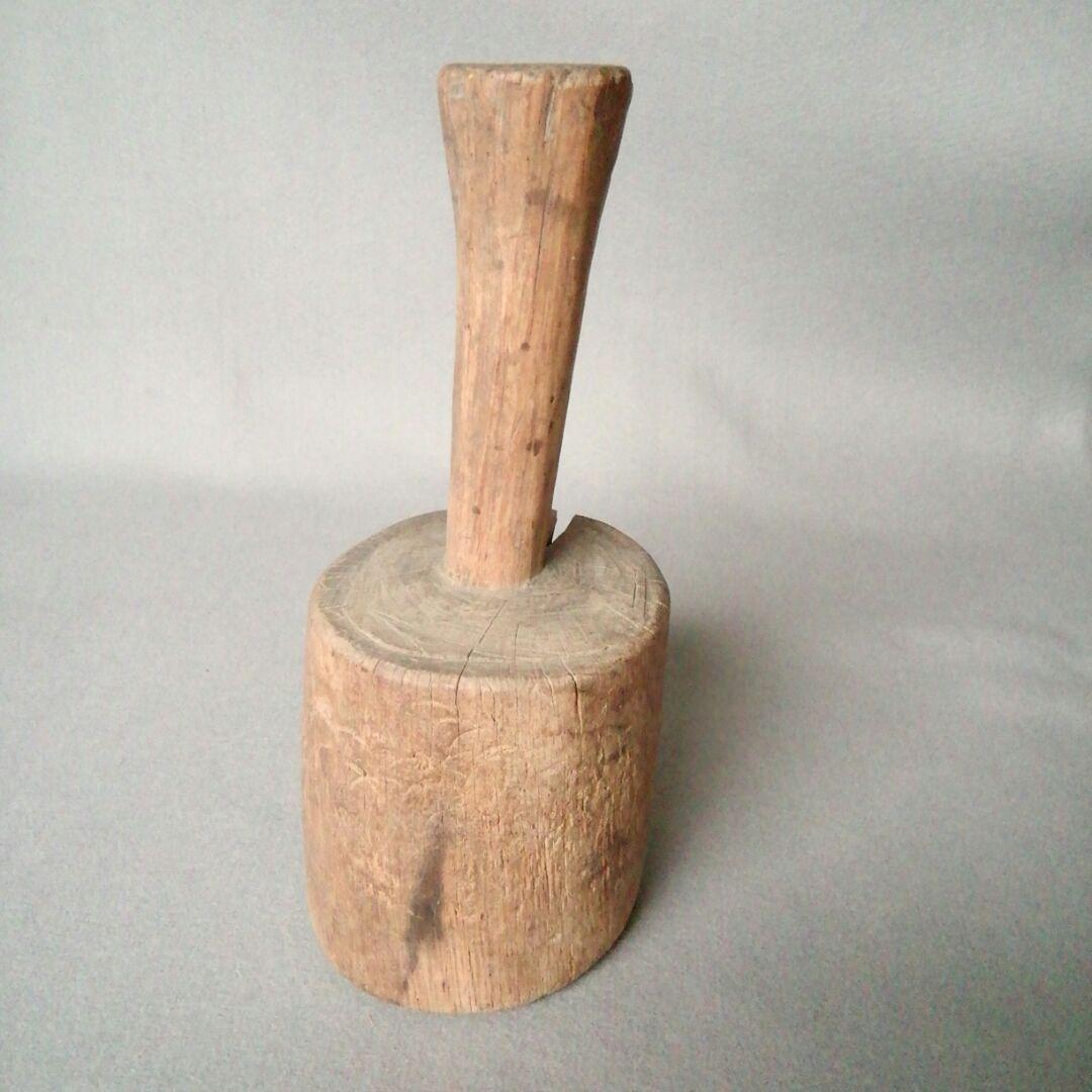 砧(きぬた) 木製 農具 道具 藁 作業道具 農業道具 叩き道具 農業