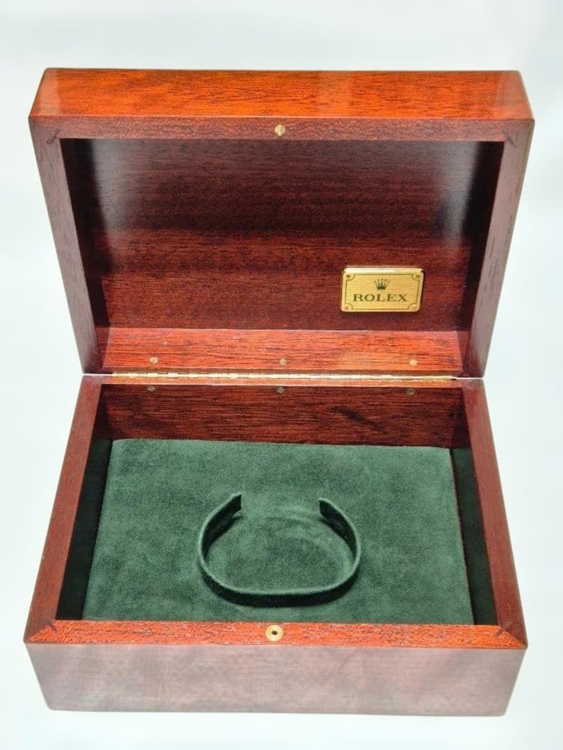 ROLEX 希少 木製ボックス GENEVE SUISSE 81.00.71 - メルカリ
