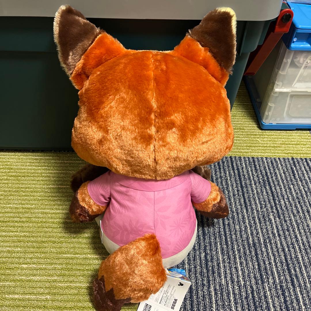 ズートピア2 ニック・ワイルド スーパーラージぬいぐるみ