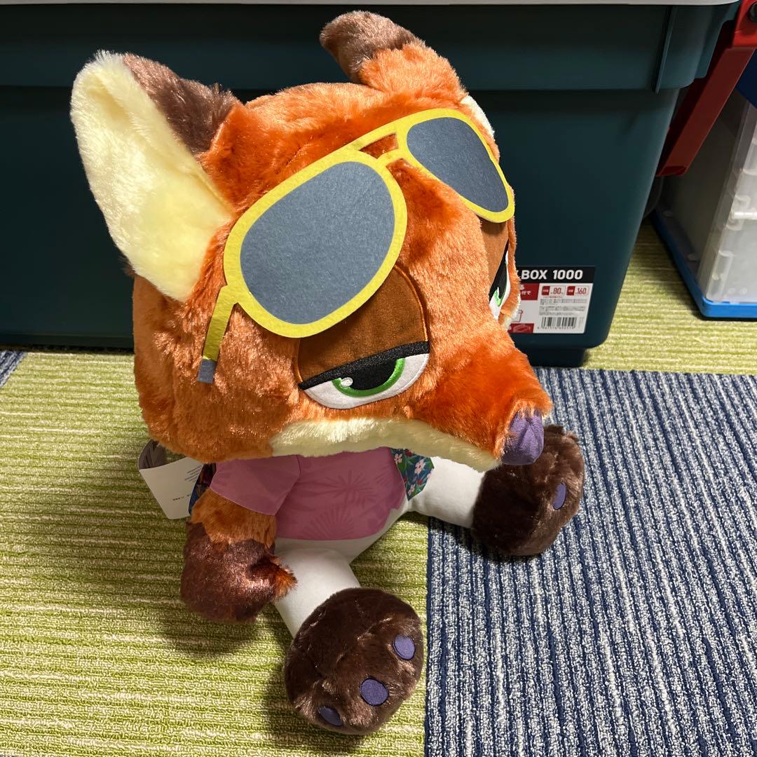 ズートピア2 ニック・ワイルド スーパーラージぬいぐるみ
