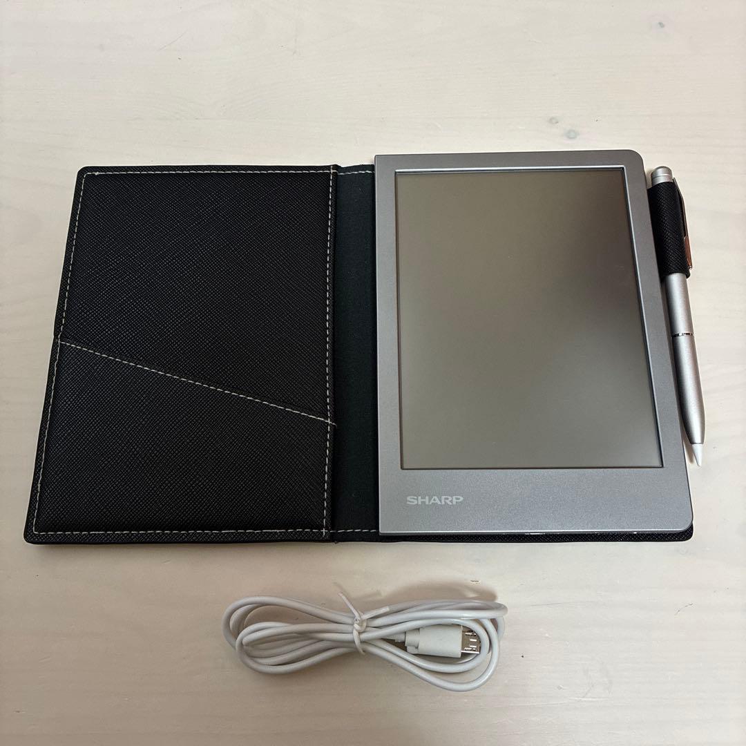 美品］SHARP 電子ノート WG-S50 シルバー ペン付き シャープ - メルカリ