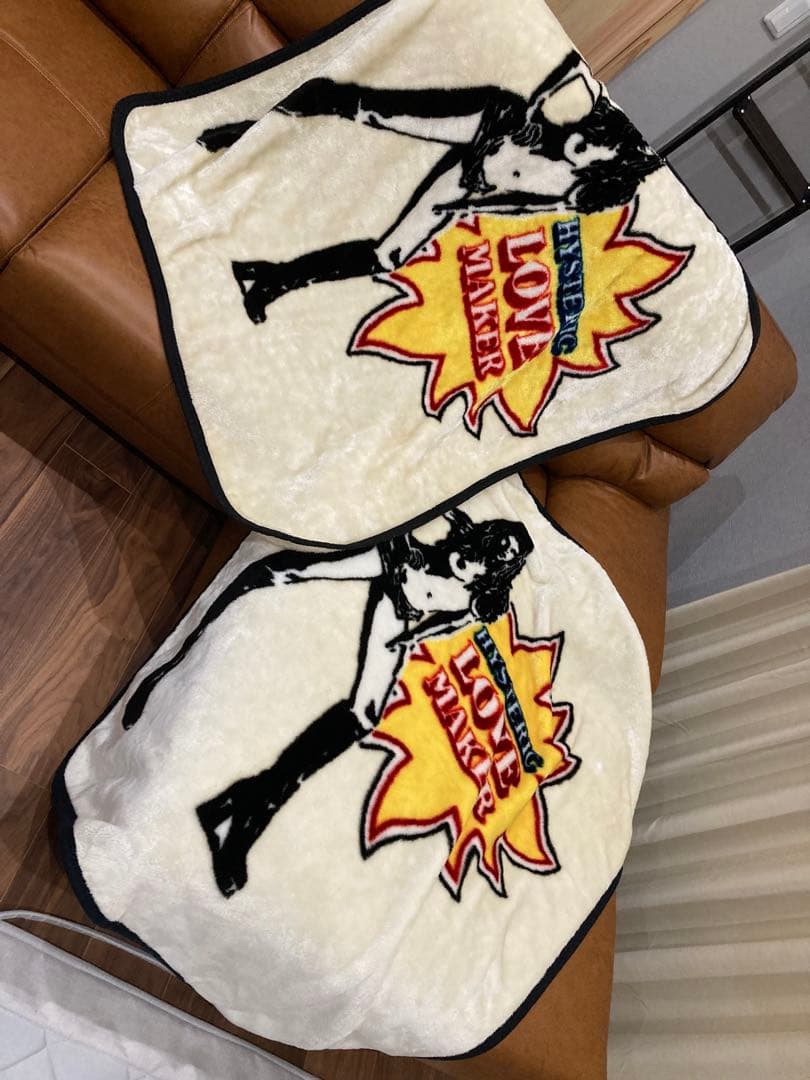 【2枚セット】ヒステリックグラマーノベルティブランケット 毛布 hysteric