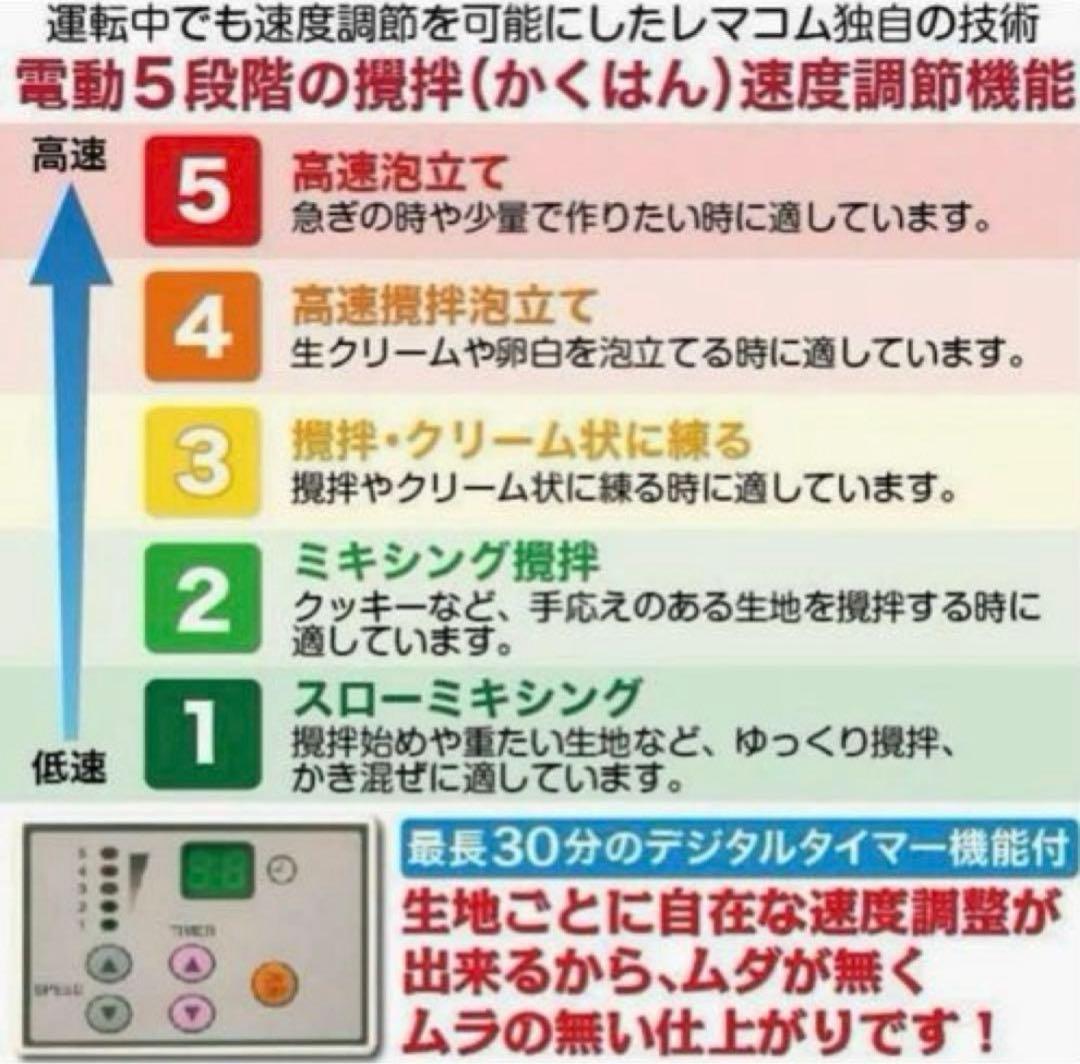 業務用レマコム N-106卓上型ミキサー GM-10A 厨房機器 業務用 - メルカリ