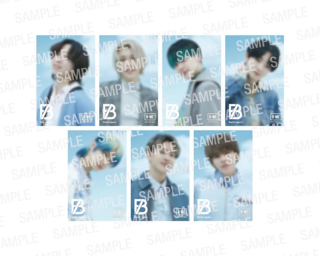 BE:FIRST Smile Again S賞ソロフォトカード7枚セット