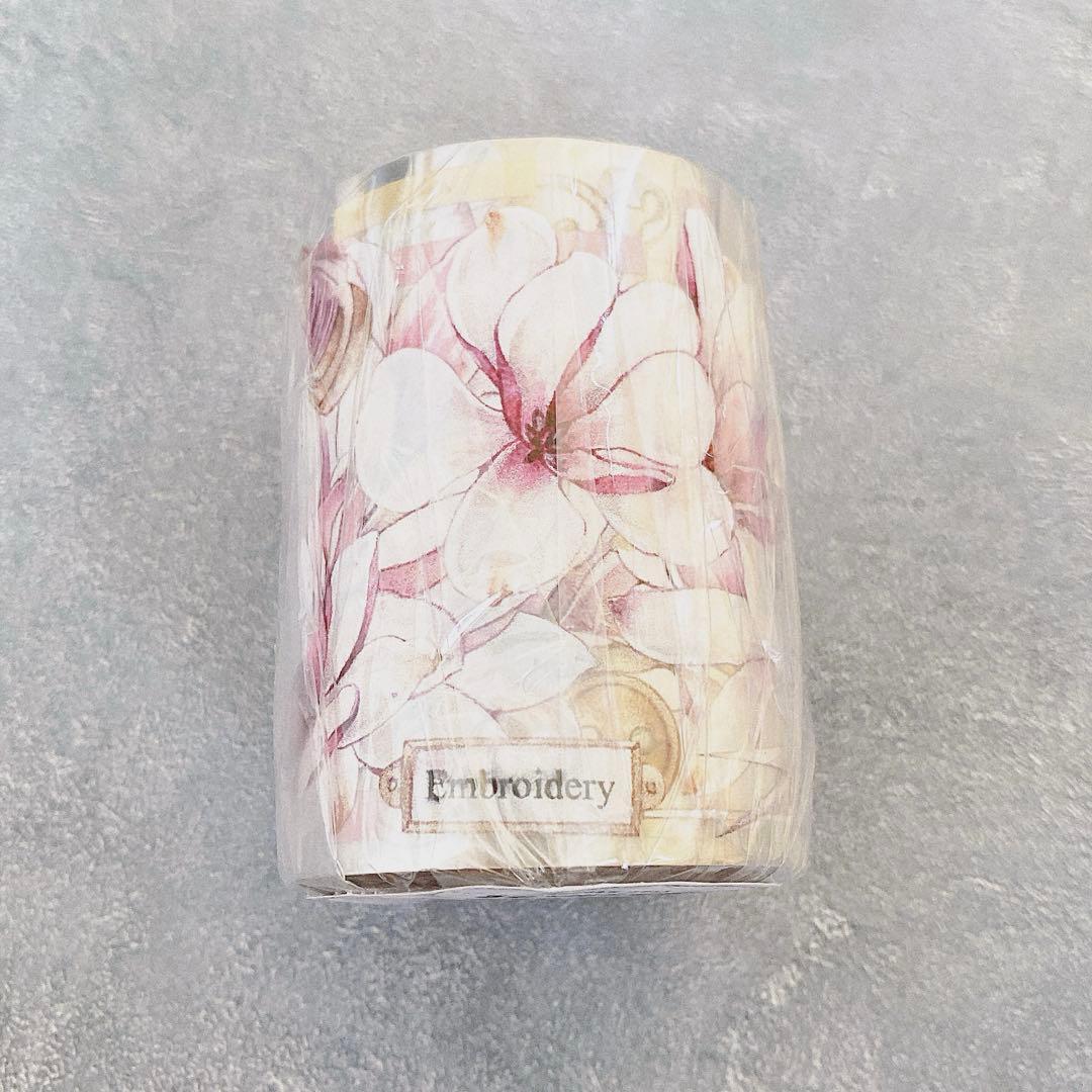 壹洱原创《玉兰花》海外マスキングテープ　マステ 【1928】