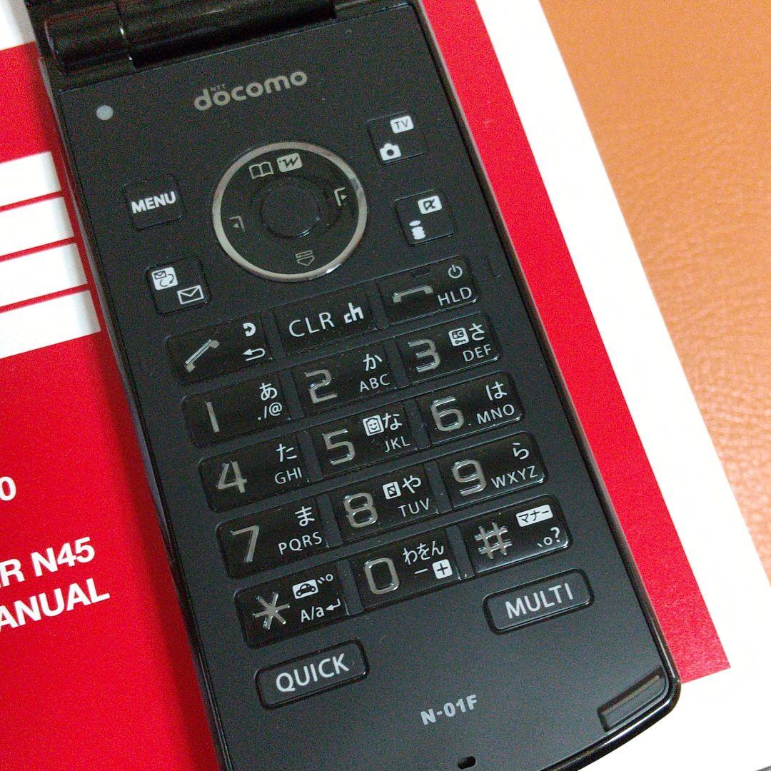 ドコモ N-01F FOMAガラケー(iモード携帯) ブラック docomo N-03C