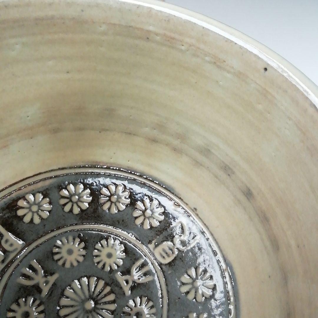 T85 茶碗 『干支茶碗』『高取焼』『甲申 豊泉窯 原史朗』共箱 抹茶碗