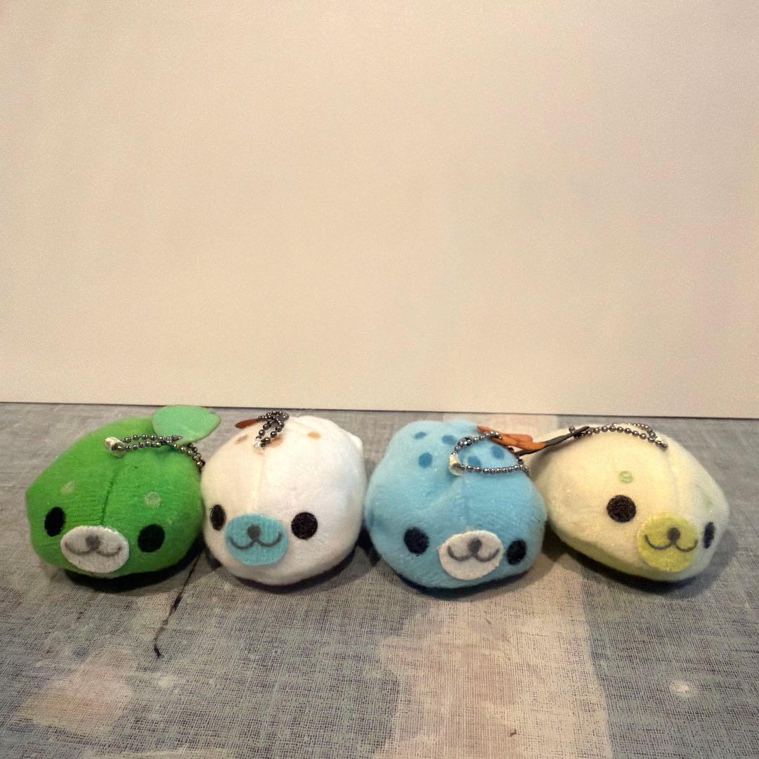 まめゴマ キーホルダー ボールチェーン 十六茶 San-x サンエックス おまけ