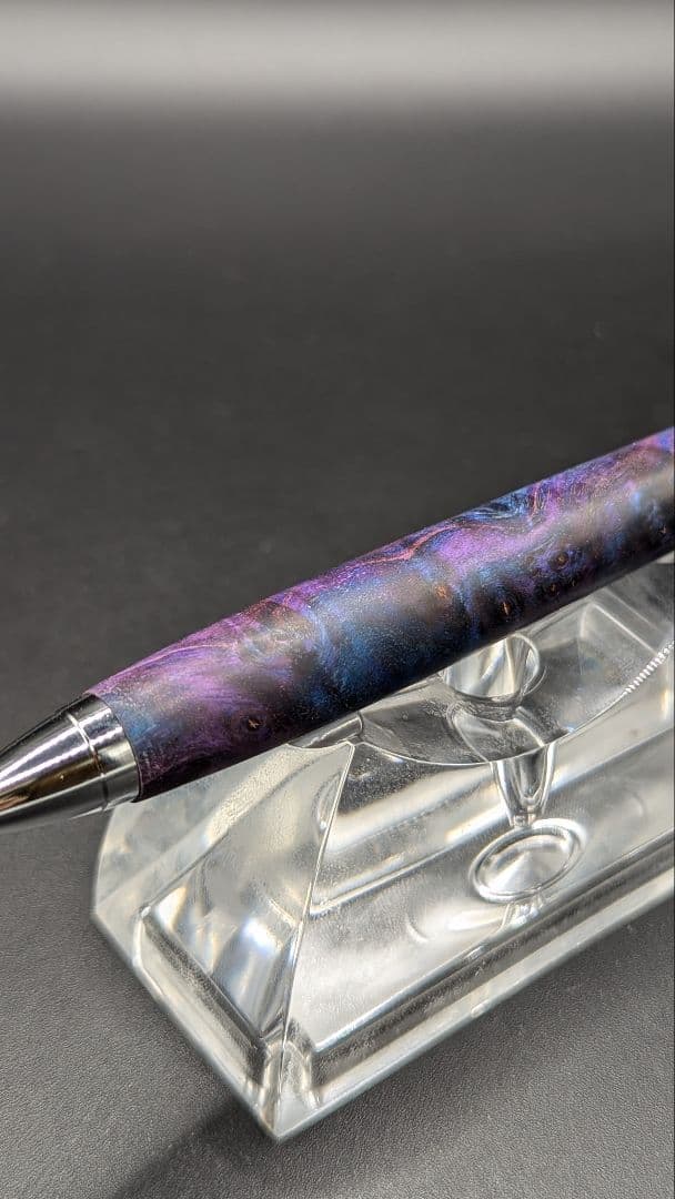 354ペン工房翌檜 スタビライズドウッドバーチバール 木軸シャーペン