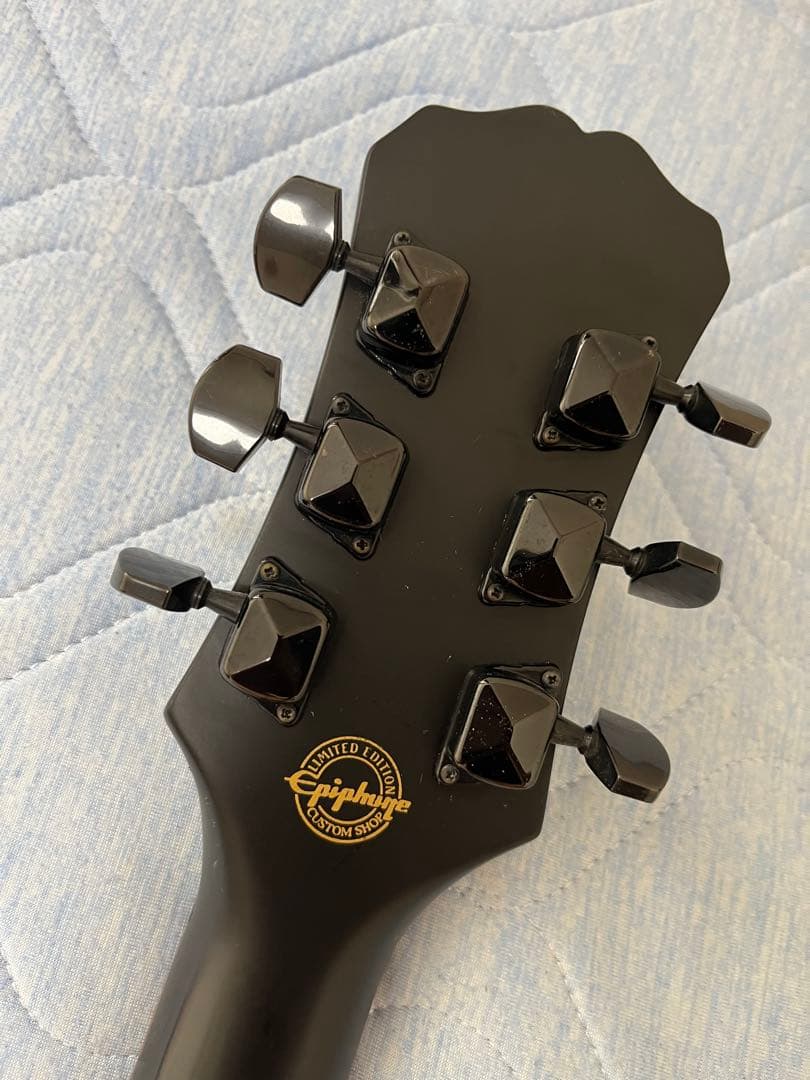 調整済】Epiphone LTD customshop レスポールジュニア - メルカリ