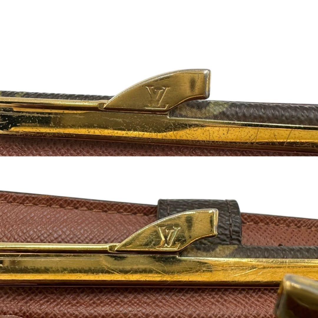 【美品】ルイヴィトン　モノグラム 新型ポルトフォイユ ヴィエノワ がま口財布