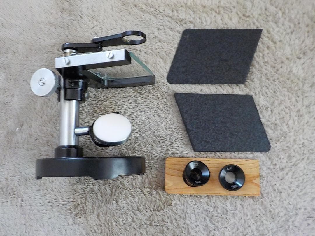 レア品】☆昭和レトロ☆ELIZA TOKYO 顕微鏡セット 携帯顕微鏡