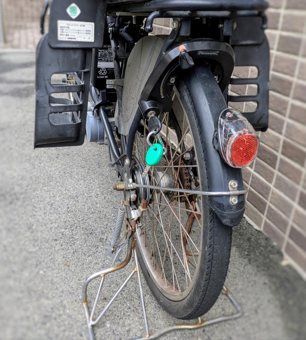ジャンク・アシスト不調あり】パナソニック 電動自転車 ギュットミニ