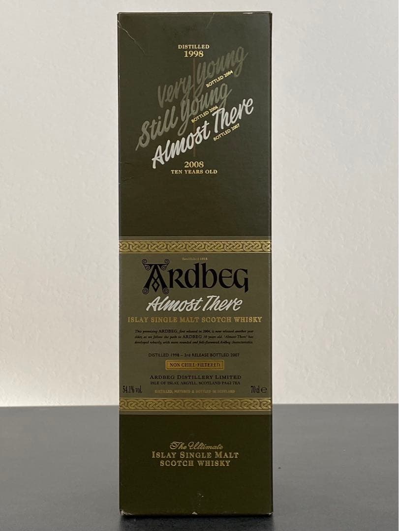 アードベッグ オールモストゼア 1998-2008 10年 - メルカリ