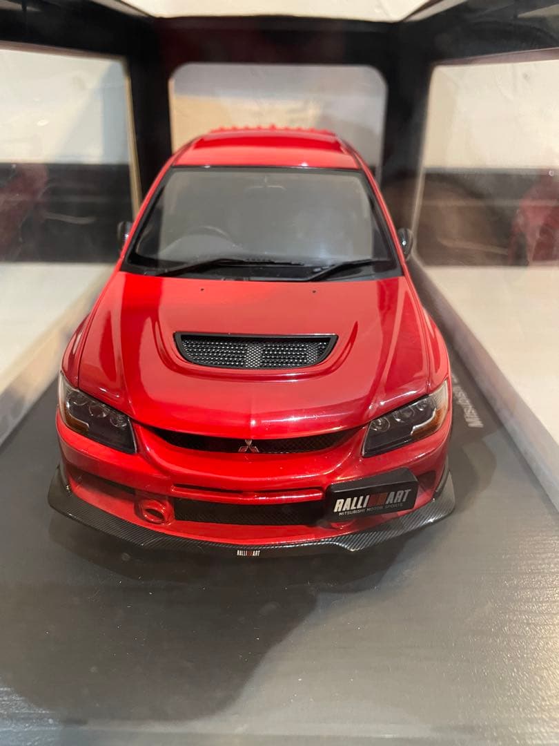 【希少】オートアート 1/18 三菱 ランサーエボリューション　Ⅸ ラリーアート