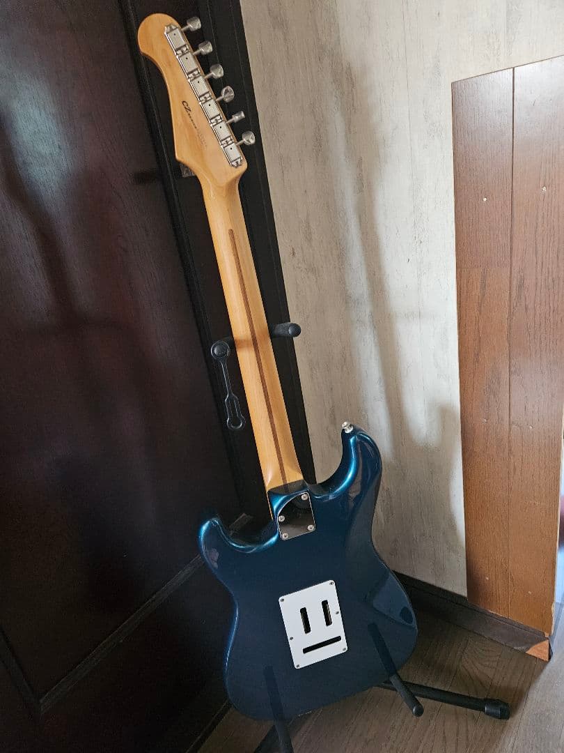 定価9】History CZ-SV/M エレキギター ブルー ケース付き