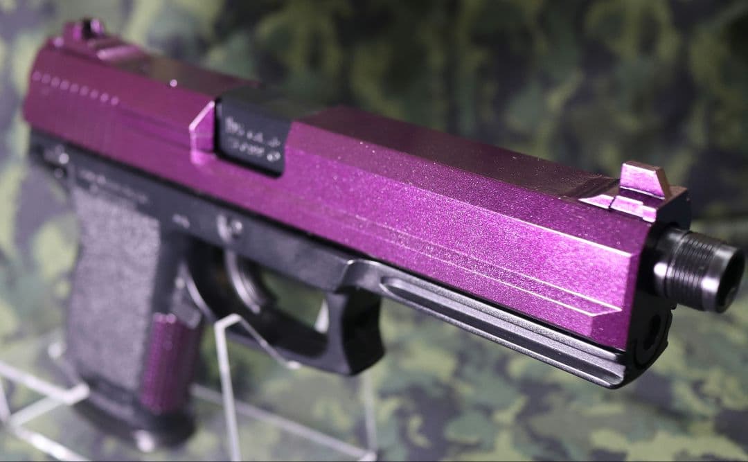 カスタム SOCOM Mk23 エアコッキングガン