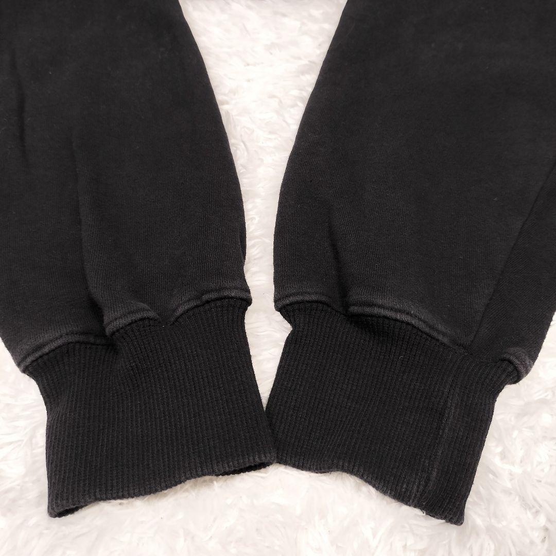 ジョーカー　パーカー プルオーバー 77 ブラック ロゴ刺繍 裏起毛 XXL