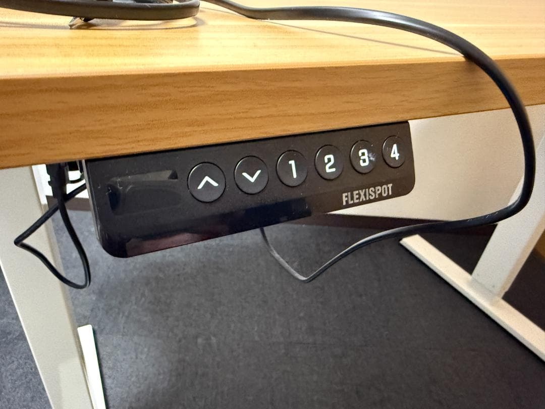 FLEXISPOT スタンディングデスク 電動式 昇降デスク 高さ調節デスク
