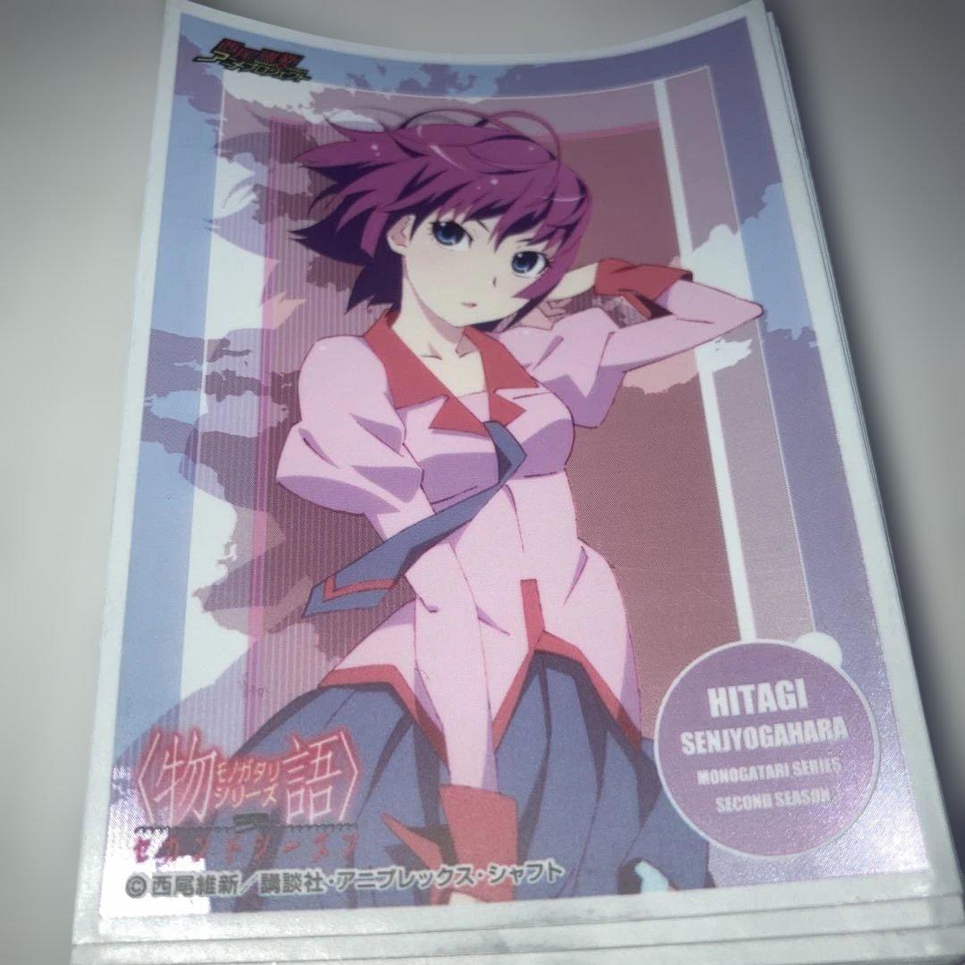 物語シリーズ 戦場ヶ原ひたぎ スリーブ 17枚 - メルカリ