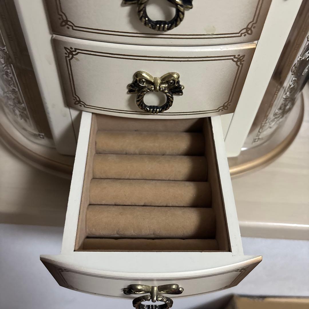 ジュエリーボックス ホワイト ゴールド ヂャンディ商会