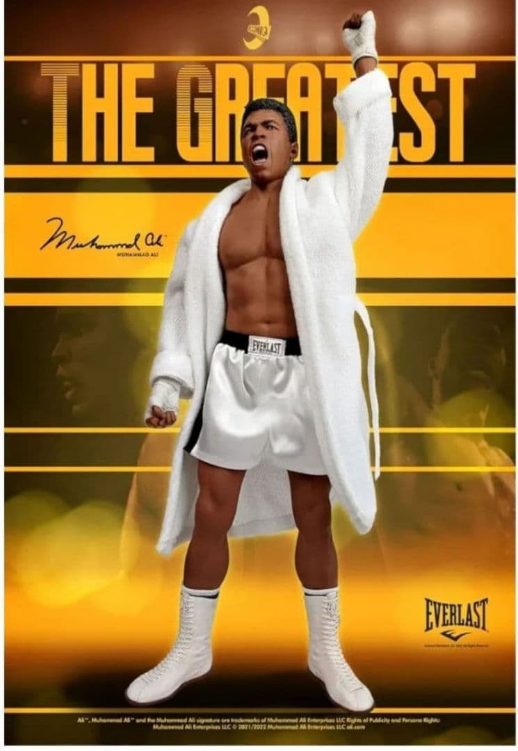 新品未使用　1/6　モハメド・アリ　アクションフィギュア　シームレス素体