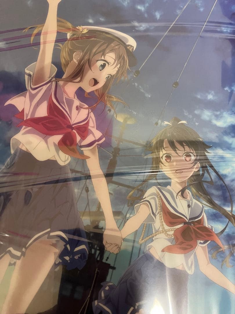 非売品】ハイスクールフリート A3 サイズ クリアポスター ② 非売品