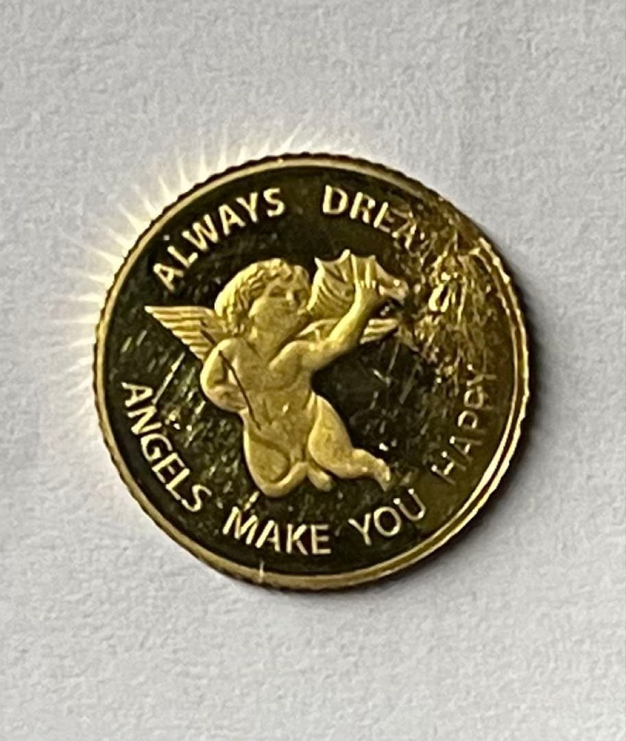 純金 エンジェル 1/25oz 本物保証 楽天市場】【在庫限り】 純金 エンジェル 1/25oz 金貨 ペンダント