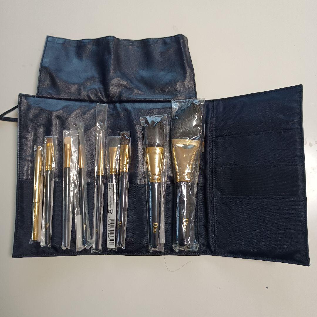 クリスチャンディオール　 メイクブラシセット レザーケース付き