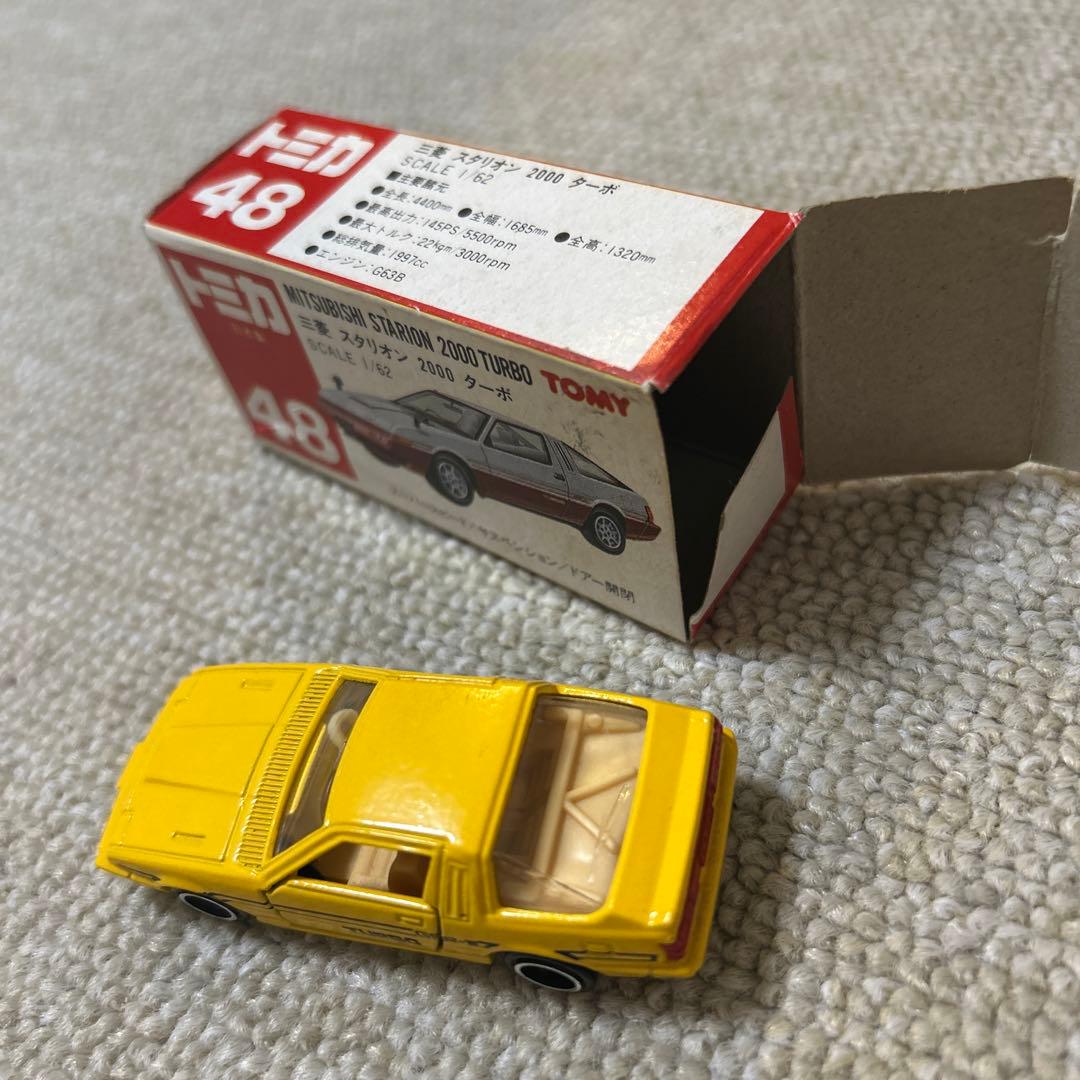 日本製トミカ 赤箱 三菱 スタリオン2000 ターボ1/62