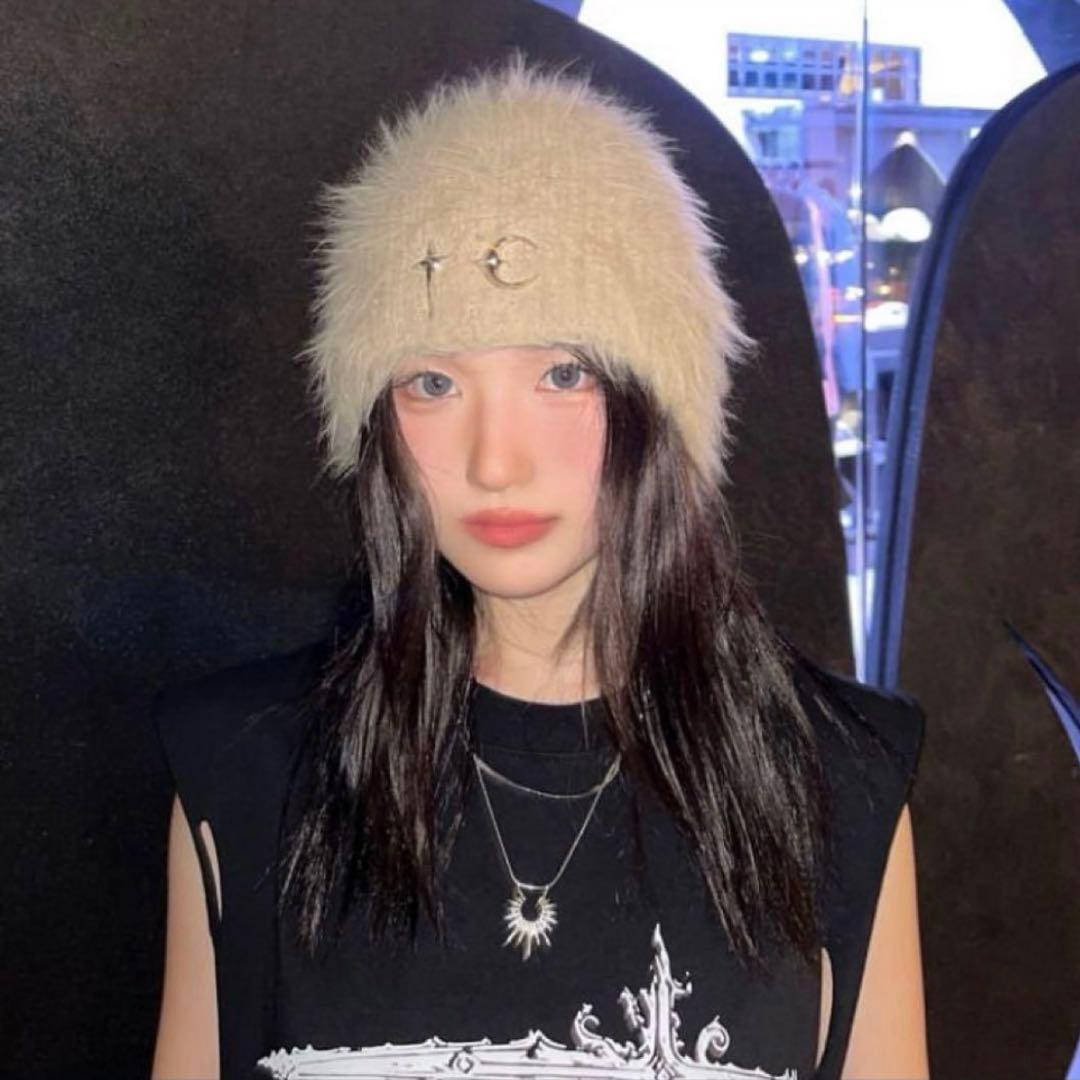 Thug Club ビーニー ファー ロゴ ベージュ - メルカリ