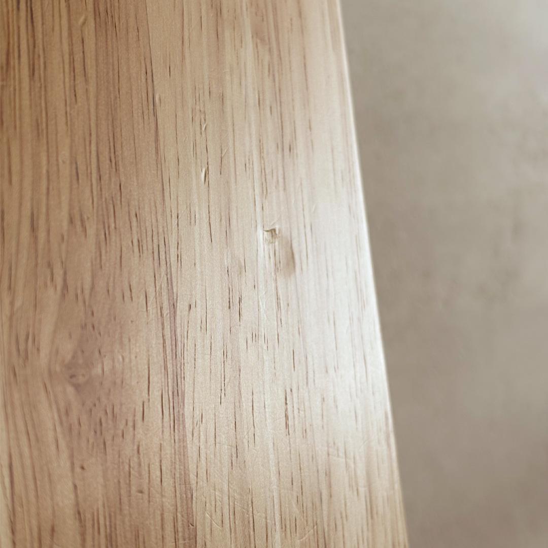 【KANADEMONO】ラバーウッド デスク テーブル 幅180