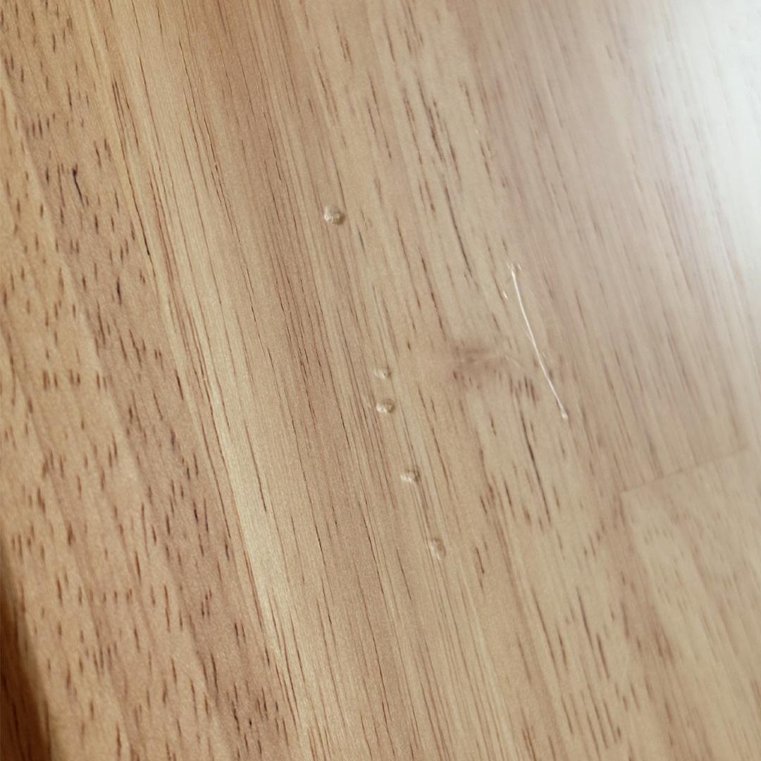 【KANADEMONO】ラバーウッド デスク テーブル 幅180