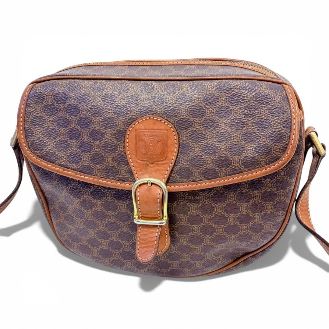 CELINE ショルダーバッグ ブラウン 肩掛けカバン レディース
