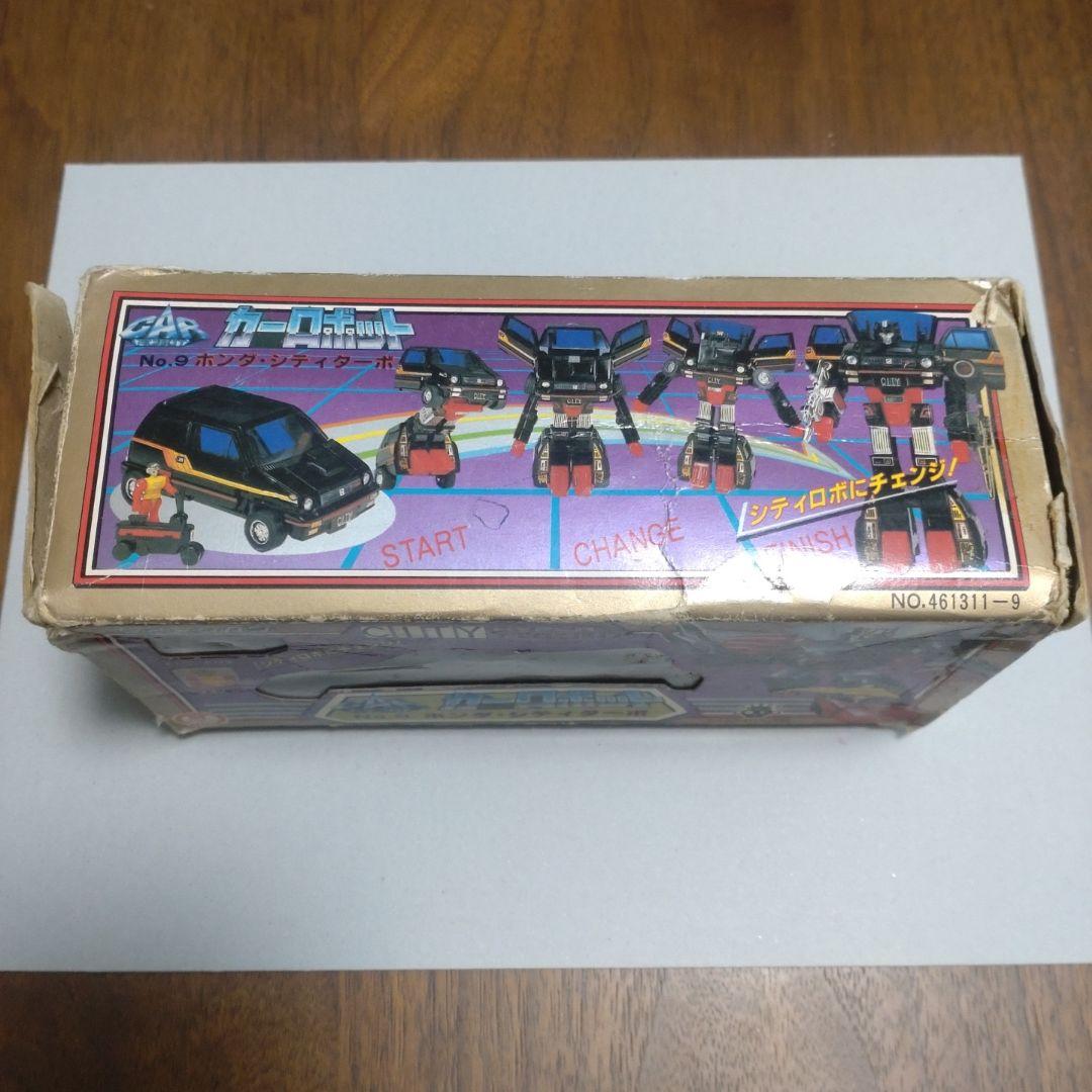 ダイアクロン カーロボット No.9 ホンダ・シティターボ 赤