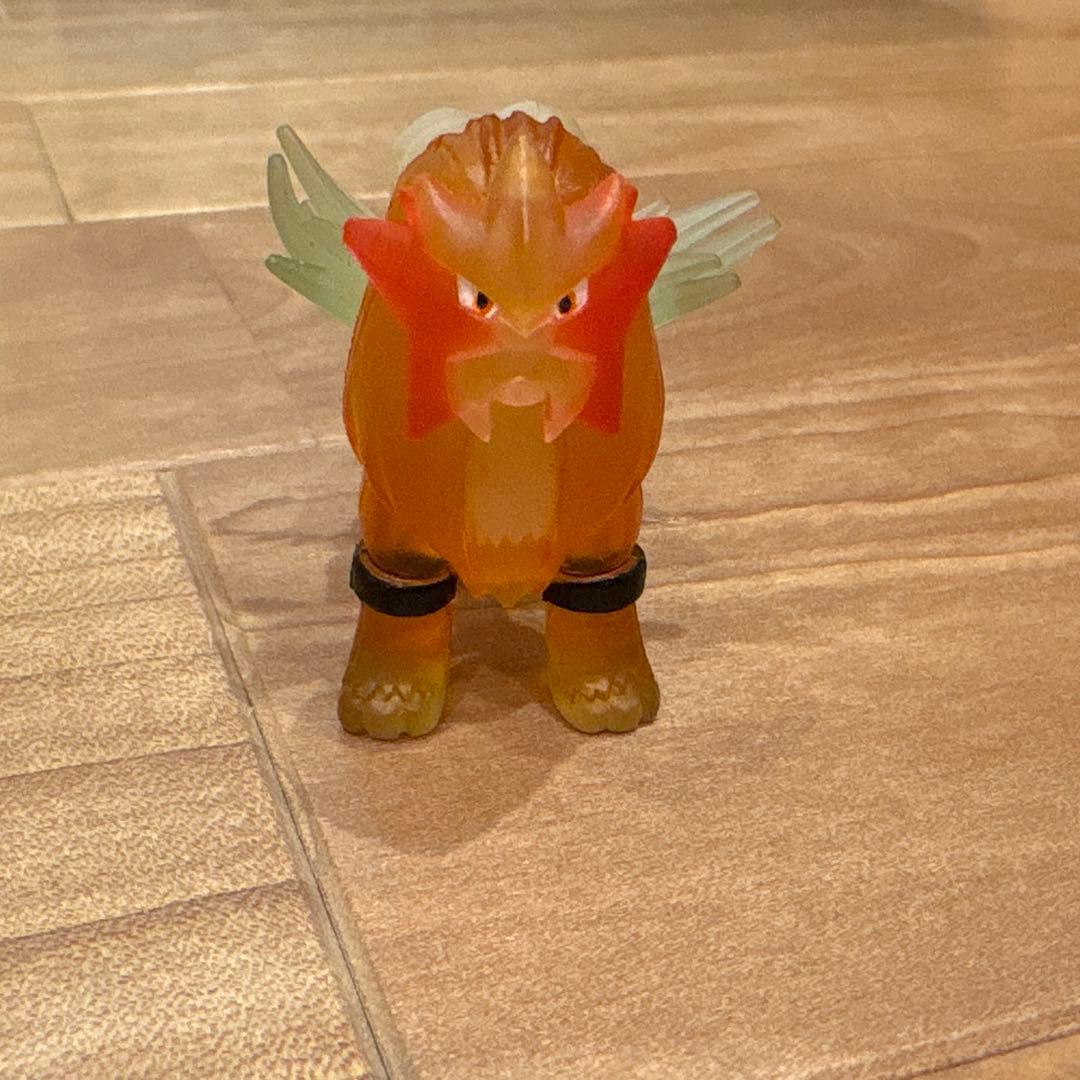 匿名配送】ポケモン モンコレ フィギュア 5周年記念 エンテイ クリア