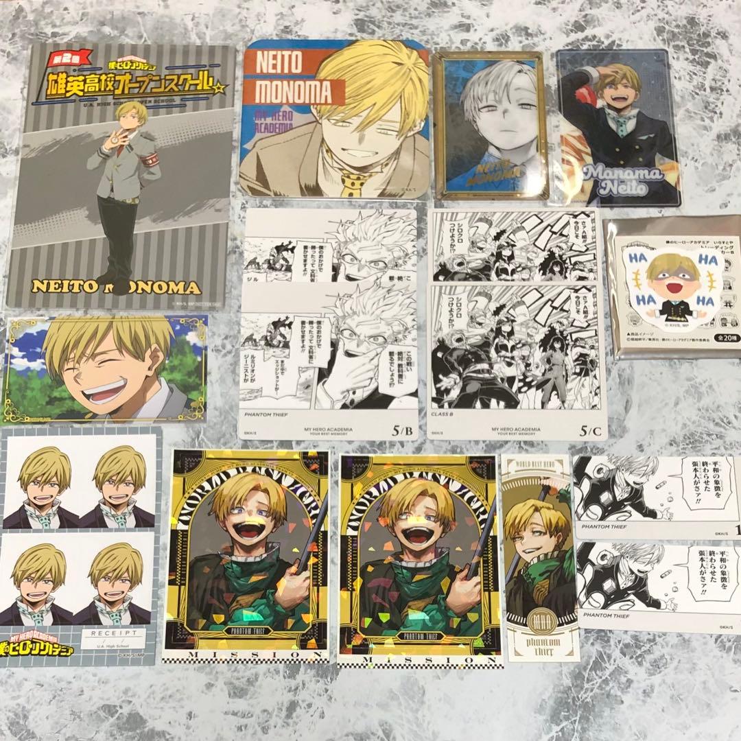 ヒロアカ 物間寧人 原画展グッズ アートコースター 他 - メルカリ