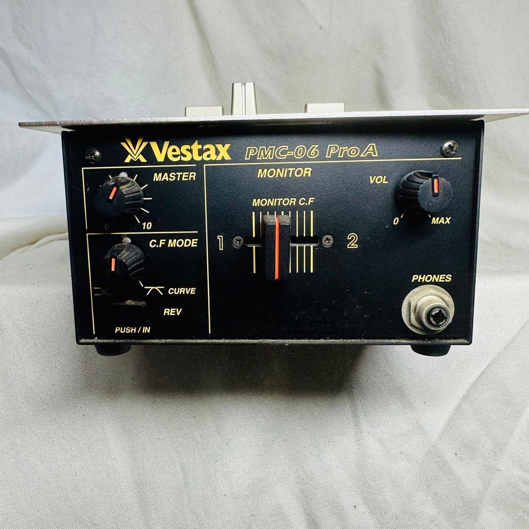 Vestax ベスタクス PMC-06Pro VCA DJ ミキサー 付属品付き