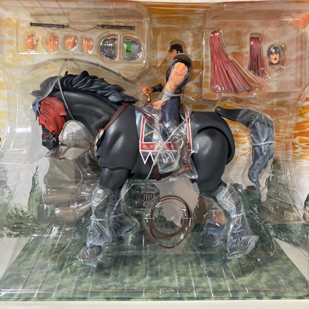 北斗の拳 200X ケンシロウ&黒王号 フィギュア セット 海洋堂 アニメ 海洋堂