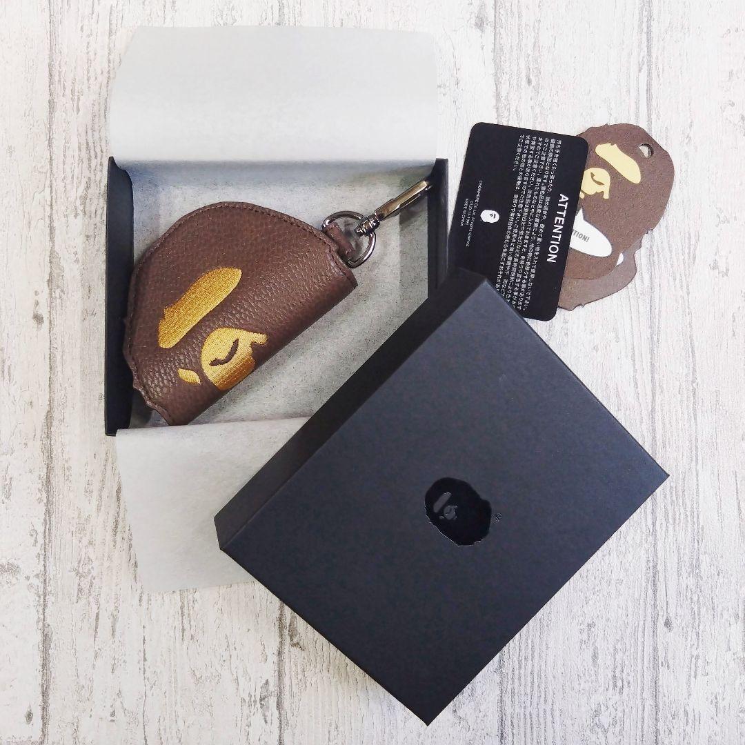 BAPE レザー APEHEAD キーケース☆新品・未使用 - メルカリ