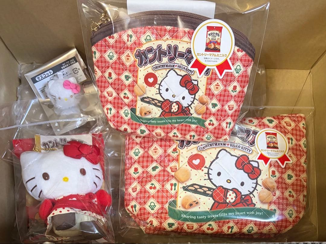 サンリオ ハローキティ＆ カントリーマアム 4点セット - メルカリ