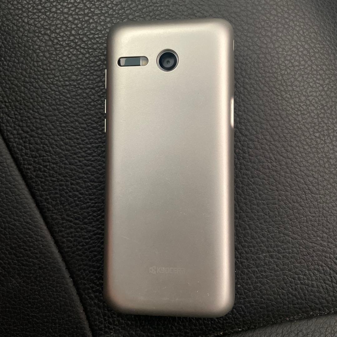 KYF43 携帯電話 かんたんケータイ ライト SIMロック解除済 au かんたん