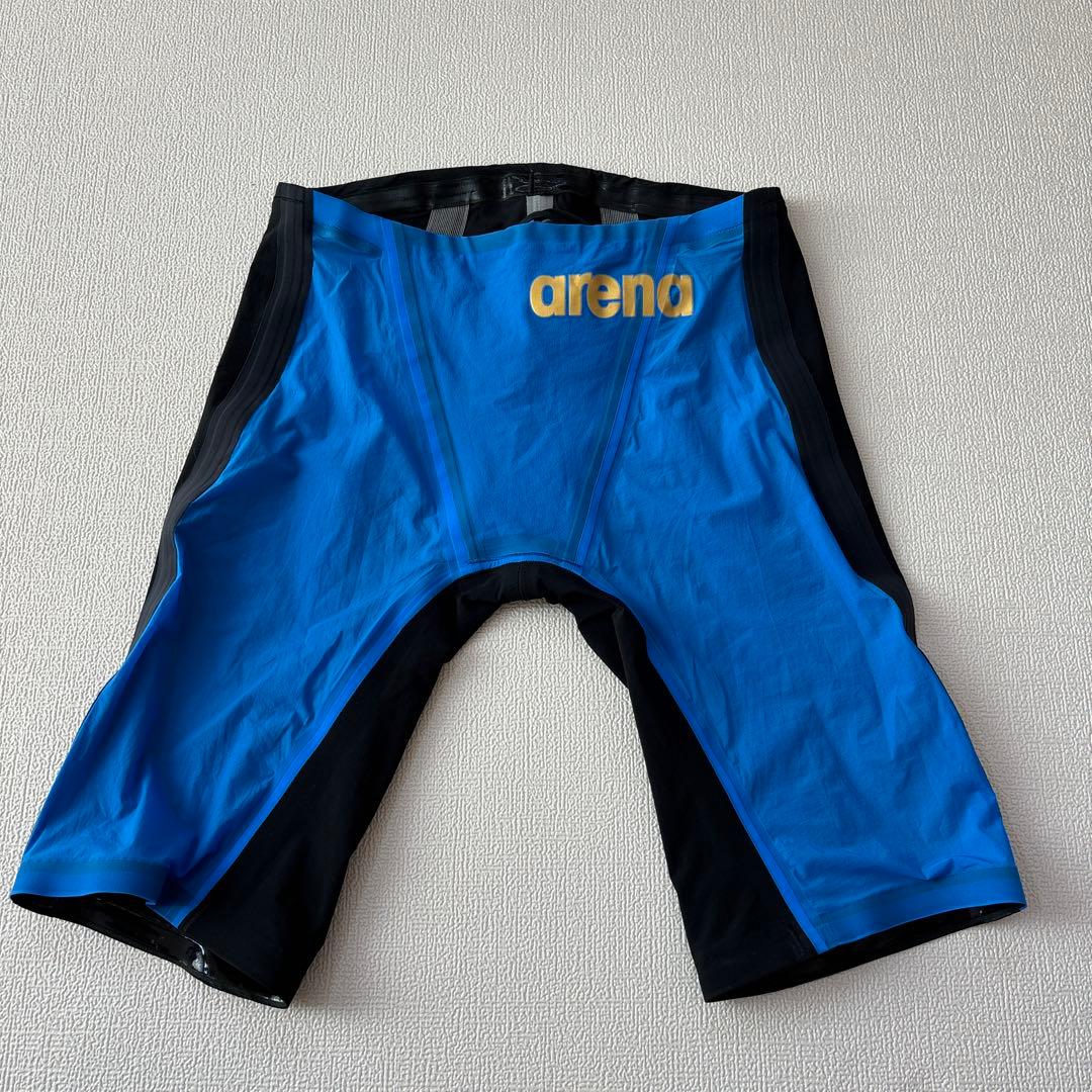 arena アルティメットアクアフォースCP 競泳高速水着 Mサイズ 青 arena