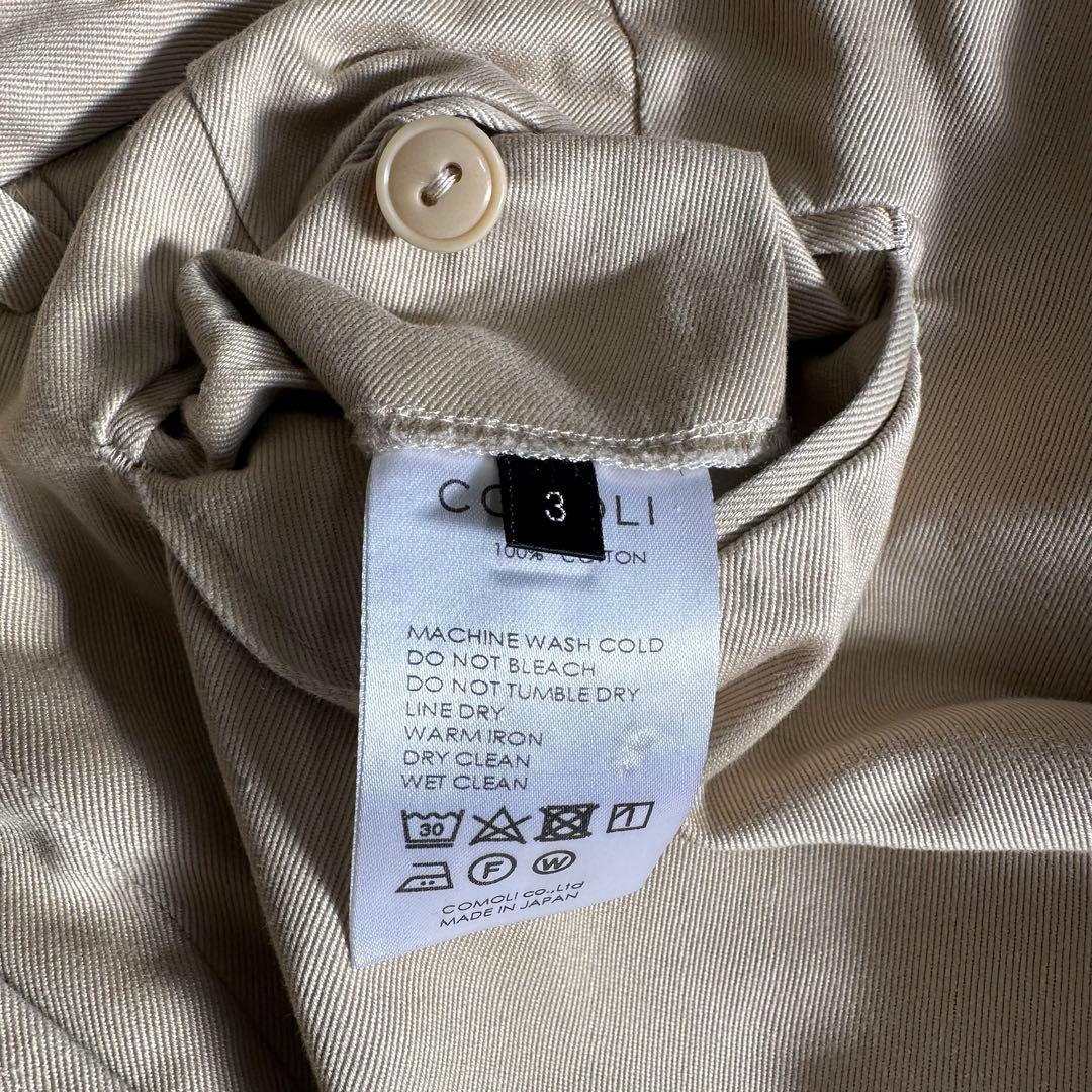 COMOLI × BEAMS 別注 IVY PACK チノパン クリーニング済 COMOLI