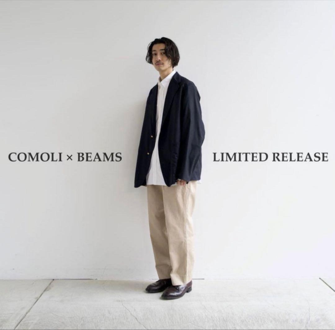 COMOLI × BEAMS 別注 IVY PACK チノパン クリーニング済 COMOLI