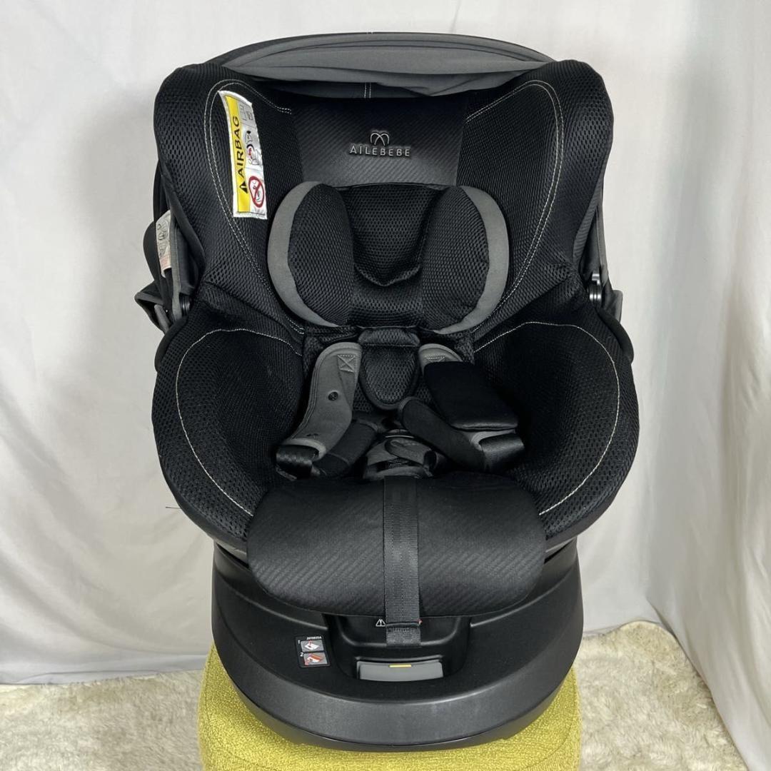 美品 エールベベ チャイルドシートクルット4i プレミアム ISOFIX 美品